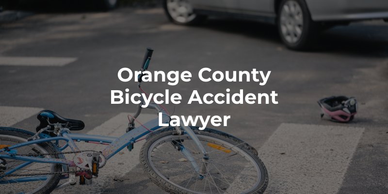 Orange County Bicycle Accident Lawyer