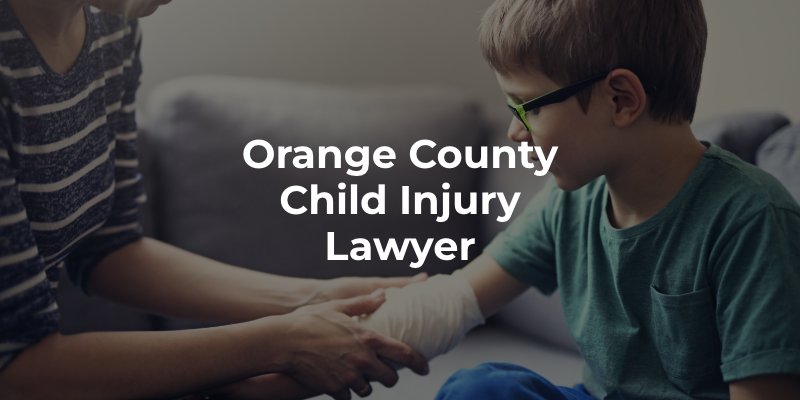 Orange County Child Injury Lawyer